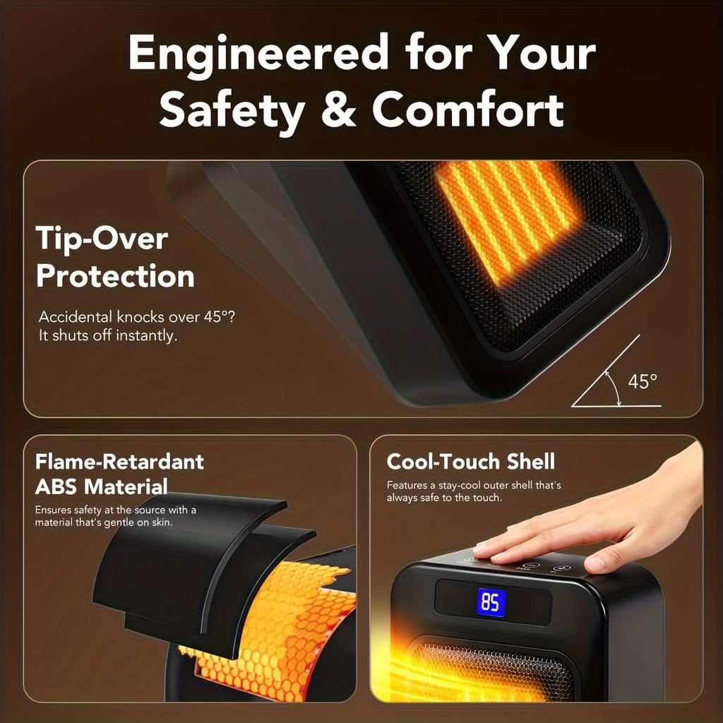 Space Heater 1500W with Remote