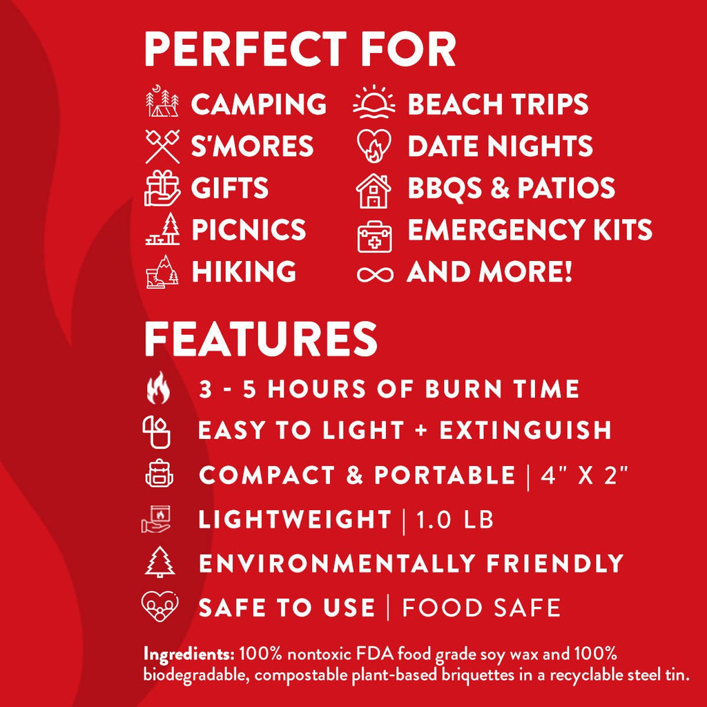 Ember Portable Campfire – 10 Pack