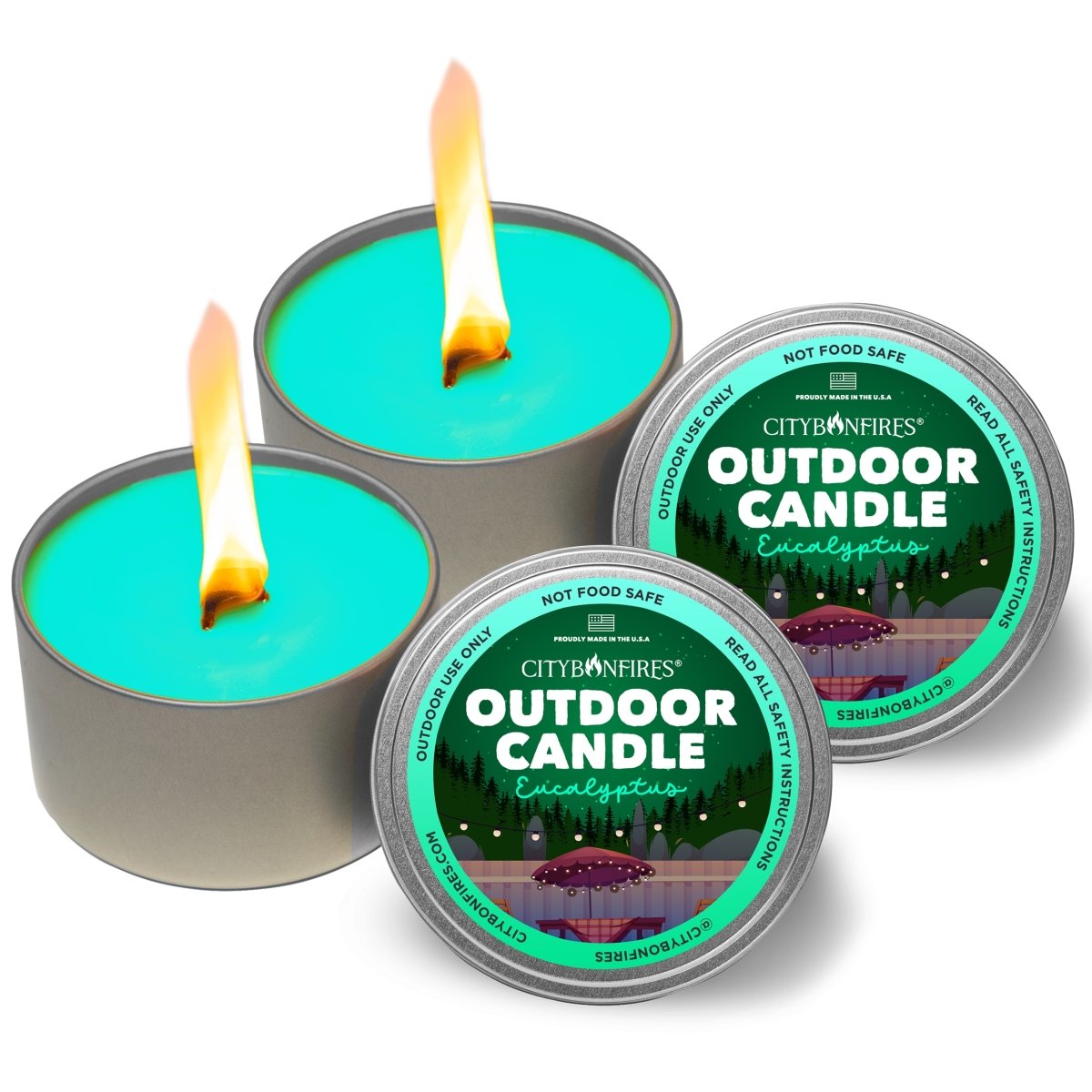 Ember Eucalyptus Outdoor Candle