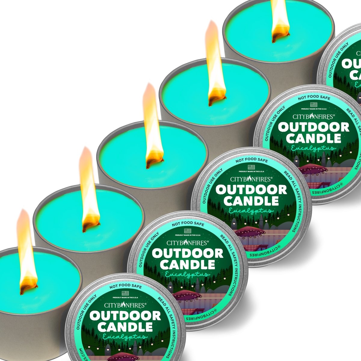 Ember Eucalyptus Outdoor Candle
